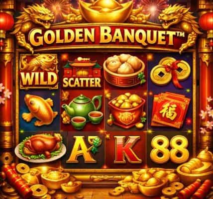 Golden Banquet Spadegaming: Pesta Emas Seru Online