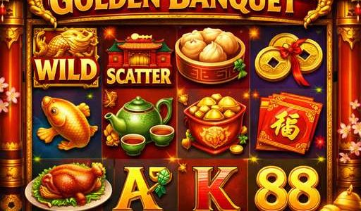 Golden Banquet Spadegaming: Pesta Emas Seru Online